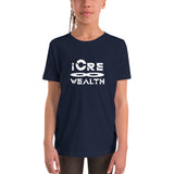 ( iCRE8 Wealth ) Kids Short Sleeve T-Shirt