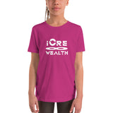 ( iCRE8 Wealth ) Kids Short Sleeve T-Shirt