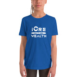 ( iCRE8 Wealth ) Kids Short Sleeve T-Shirt