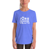( iCRE8 Wealth ) Kids Short Sleeve T-Shirt