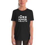( iCRE8 Wealth ) Kids Short Sleeve T-Shirt
