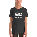 ( iCRE8 Wealth ) Kids Short Sleeve T-Shirt