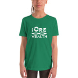 ( iCRE8 Wealth ) Kids Short Sleeve T-Shirt