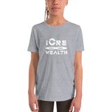 ( iCRE8 Wealth ) Kids Short Sleeve T-Shirt
