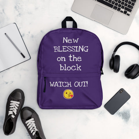 Purple ( New Blessing ) Backpack