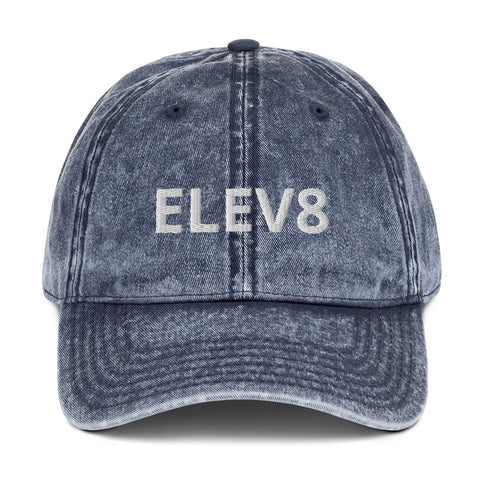 ( ELEV8 ) Vintage Cotton Twill Hat