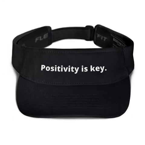 ( Positivity is key. ) Visor Hat
