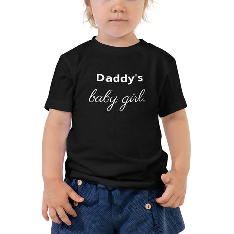 ( Daddy's Baby Girl ) Toddler/Kids Short Sleeve Tee