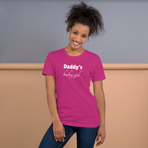 ( Daddy's Baby Girl ) Short-Sleeve Women's T-Shirt